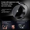 X02 15W Magnetic Phone Holder Wireless Charger with Retractable Cable - 7