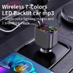 Y4 Retractable Cable Car Charger & Bluetooth MP3 Player - Fast Charging - 3