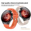 Huawei Watch 5 42mm Silicone Band with Metal Pin Buckle - Starlight - 5
