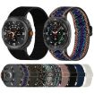 Samsung Galaxy Watch 8 40/44mm Ethnic Nylon Braided Band (Black) - 3