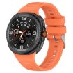 Samsung Galaxy Watch 8 Ice Crystal Silicone Band 40/44mm Papaya Color - 1