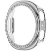 Samsung Galaxy Watch 8 44mm Diamond PC Case, Electroplated Silver - 3