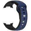 Samsung Galaxy Watch 8 40/44mm Black Blue Silicone Band Reverse Buckle - 3