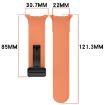 Samsung Galaxy Watch 8 40mm/44mm Light Pink Magnetic Silicone Band - 5