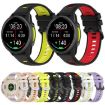 Garmin Forerunner 970 Black+Red Silicone Watch Band Steel Buckle - 3