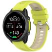 Garmin Forerunner 970 Lime Green Silicone Watch Band with Steel Buckle - 1