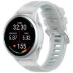 White 22mm Jelly Silicone Watch Band - Durable & Stylish Replacement Strap - 1