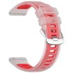 Red 20mm Jelly Silicone Watch Band - Durable & Stylish Replacement Strap - 3