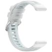 White 20mm Jelly Silicone Watch Band - Comfortable & Durable Strap - 4