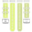 Yellow 20mm Jelly Silicone Watch Band - Durable & Stylish Replacement Strap - 8