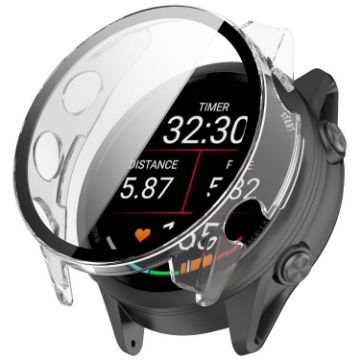 Garmin Forerunner 570 47mm Transparent Tempered Film PC Watch Case - 1
