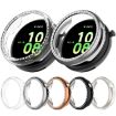 For Honor Watch Fit Rose Gold Diamond TPU Case - Half Coverage - 6