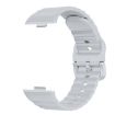 Huawei Watch Fit 4 Pro/3 Wave Texture Silicone Band Light Gray - 3