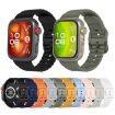 Huawei Watch Fit 4 Pro/3 Silicone Band Army Green - Wave Texture Strap - 5