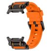 Samsung Galaxy Watch Ultra 47mm Black Orange Silicone Band - 2