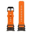 Samsung Galaxy Watch Ultra 47mm Black Orange Silicone Band - 7