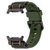Samsung Galaxy Watch Ultra 47mm Black Green Silicone Band - 2