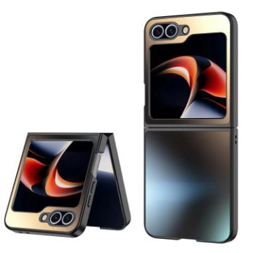 Samsung Galaxy Z Flip5 5G AG Frosted Shockproof Case - Black - 1