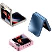 Samsung Galaxy Z Flip6 5G Pink Frosted Shockproof Folding Case - 2