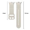 Samsung Galaxy Watch 8 40mm/44mm Silicone Band Starlight Buckle - 6