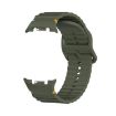 Samsung Galaxy Watch 8 40mm/44mm Army Green Silicone Band - 2