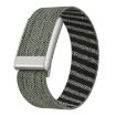 WHOOP 5.0 Gray Green Nylon Watch Band - Regular Elastic Force Design - 1