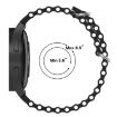 Samsung Galaxy Watch 7 40/44mm Light Pink Silicone Band Marine Silver Buckle - 6