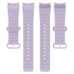 Samsung Galaxy Watch 7 40/44mm Light Pink Silicone Band Marine Silver Buckle - 8