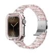 Apple Watch 49mm Chameleon PC Case & Epoxy Resin Band - Pink - 1