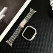 Apple Watch 49mm Chameleon PC Case & Epoxy Resin Band (Color Changing Gold) - 3