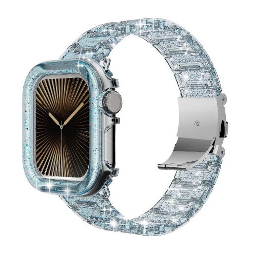 Apple Watch Series 10 42mm Chameleon Case & Resin Band (Color Changing) - 1