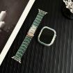 Apple Watch 40mm/41mm Chameleon PC Case Epoxy Resin Band Green - 3