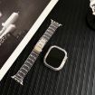 Chameleon PC Case Epoxy Resin Band for Apple Watch 44mm/45mm Pink - 3
