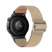 Universal 20mm Mechanical Drip Elastic Nylon Watch Band - Stone - 2