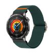 Universal 20mm Mechanical Drip Nylon Watch Band - Ink Green Elastic - 1