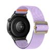 Universal 22mm Lavender Nylon Watch Band - Elastic & Mechanical Drip - 2