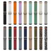22mm Universal Nylon Watch Band - Dark Army Green Drip Elastic - 3
