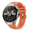 Huawei Watch 5 46mm Orange Corrugated Silicone Band - 1