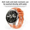 Huawei Watch 5 46mm Green Corrugated Silicone Band - 3