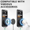 Samsung Galaxy Z Flip6 Suteni G3 MagSafe 360 Rotation Black Case - 2