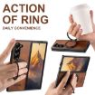 Samsung Galaxy Z Fold5 Suteni G3 MagSafe Brown 360 Holder Case - 4