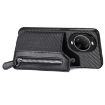 Huawei nova 14 Pro Carbon Fiber Flip Zipper Wallet Case - Black - 3