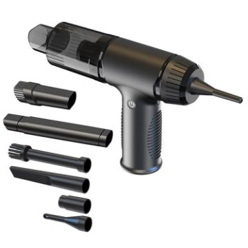 V16D Car Vacuum Cleaner: 7 Nozzles, 2-in-1 Suction & Blower, Rechargeable - 1
