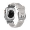 Apple Watch Band 46/49/45/44mm Twill Texture TPU Titanium Starlight - 6