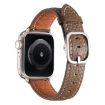 Genuine Leather Watch Band for Apple Watch 42/41/40/38mm - Brownish - 3