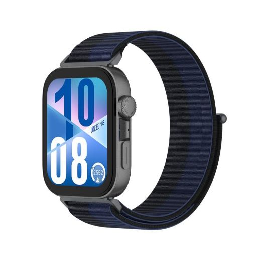 Huawei Watch Fit 4/Pro/3 Nylon Loop Band - Deep Blue - 1