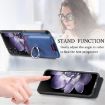 Xiaomi Mix Flip Blue Twill Fabric Card Bag Ring Magnetic Phone Case - 7