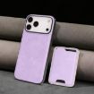iPhone 17 Pro Max Purple Leather MagSafe Card Case by Kalebol - 9
