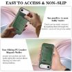 iPhone 17 Air Kalebol Slim MagSafe Leather Case with Card Bag - Green - 7