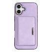iPhone 17 Kalebol MagSafe Magnetic Leather Card Case - Purple - 2